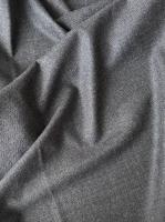 Шерсть костюмная «Серая ёлочка мелкая» арт 60606