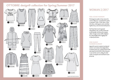 Журнал OTTOBRE Woman Россия 2/2017 | Ellie Fabrics
