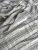 Ткань лен/хлопок "ажурный серо-голубые полосы" шир. 240 см. арт. 26 | Ellie Fabrics