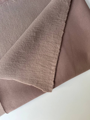 Футер 3-х нитка петля  начес "Тауп"