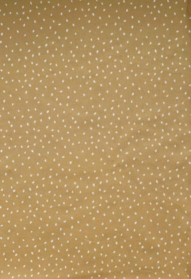 Ткань для шитья хлопок "точки на горчичном" арт.RS1002