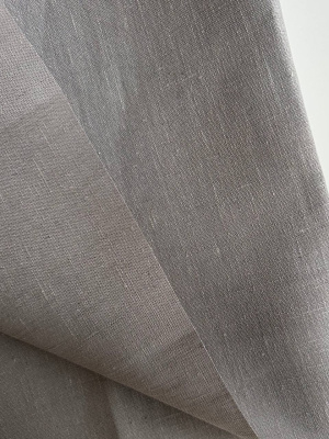 Интерьерный лен Серый арт 2266 | Ellie Fabrics