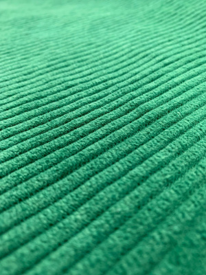 Ткань вельвет хлопковый "изумруд" арт.45W12 