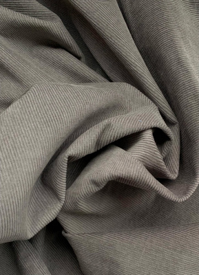 Ткань вельвет хлопковый "графит" арт.11W20