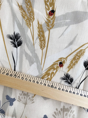 Ткань лён умягченный "злаки Ellie" костюмный арт. 837, ширина 143см | Ellie Fabrics